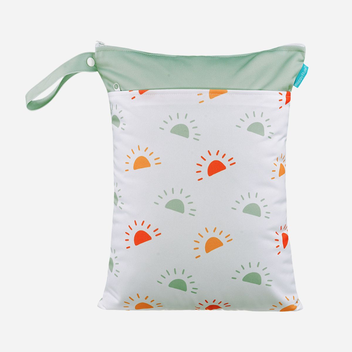 Waterdichte Herbruikbare Wetbag - Kleurrijke Zonnetjes 40 x 30 cm