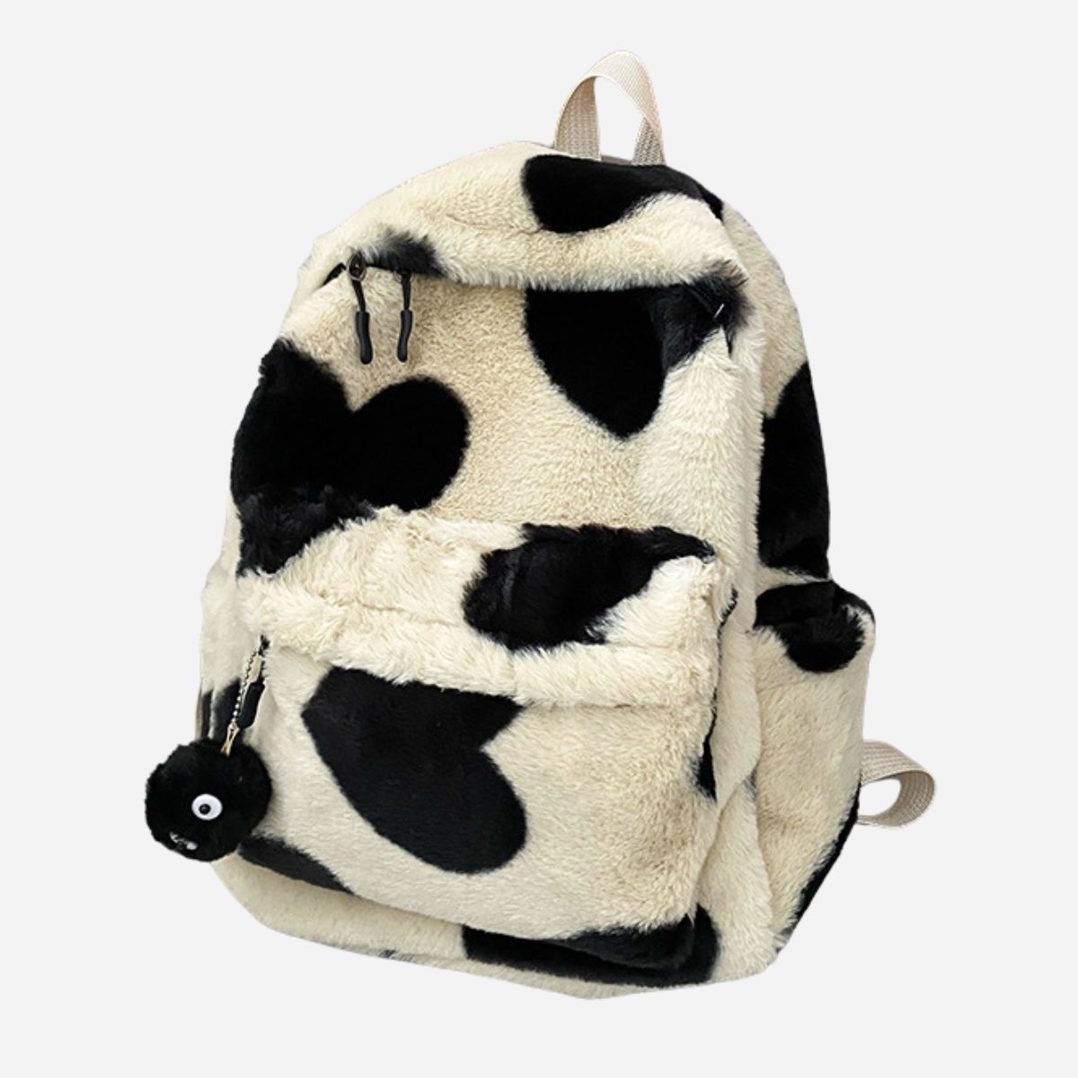 Fluffy Hartjes Rugzak