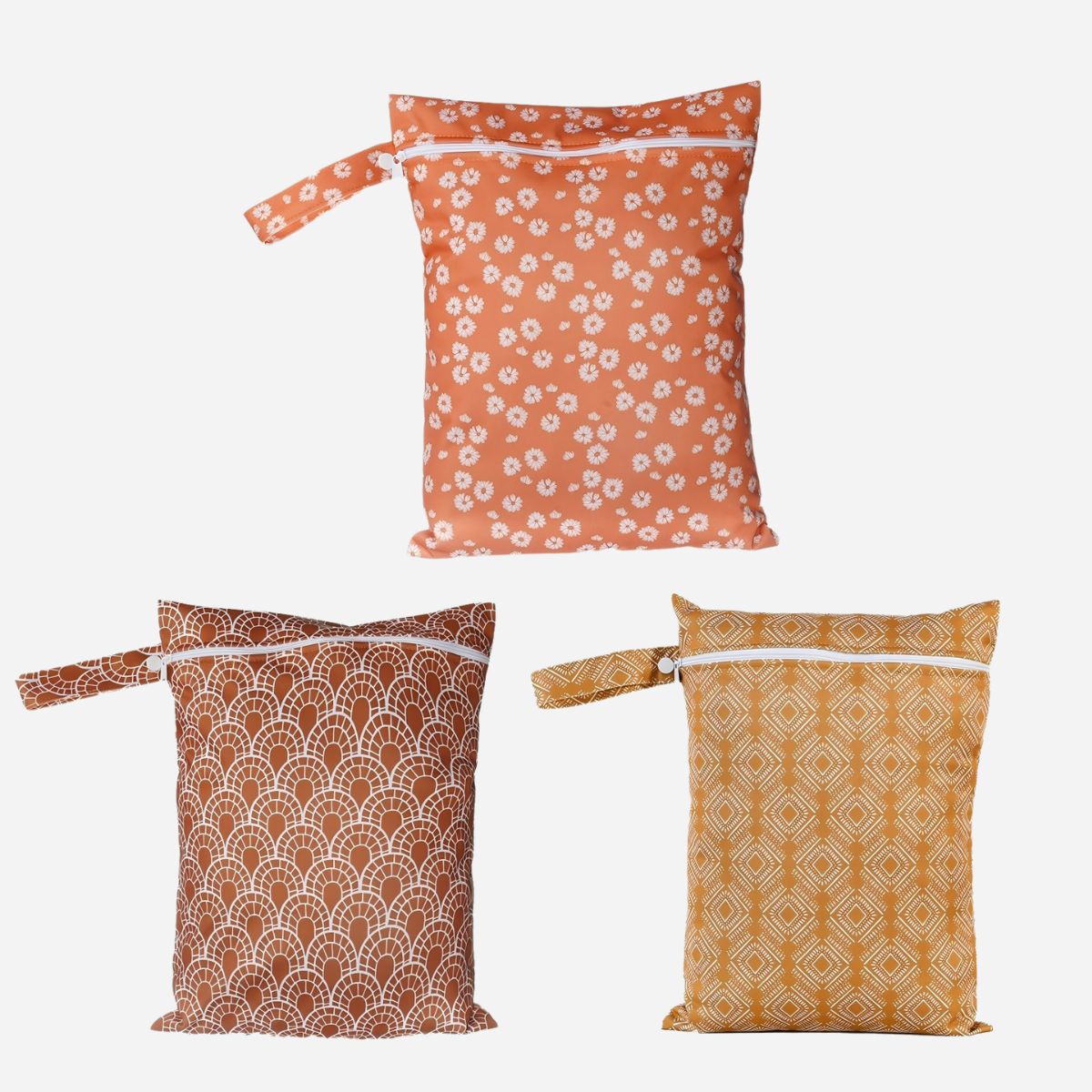 Retro Romantiek – Warme Tinten Wetbag Set 36 x 28 cm