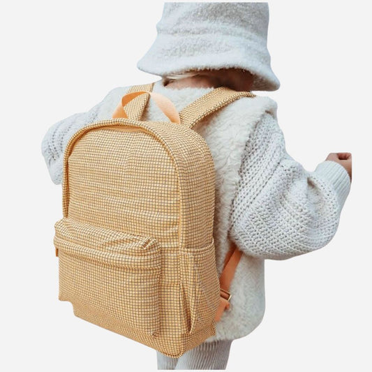 Little Explorers - Sunny Grid Rugzak