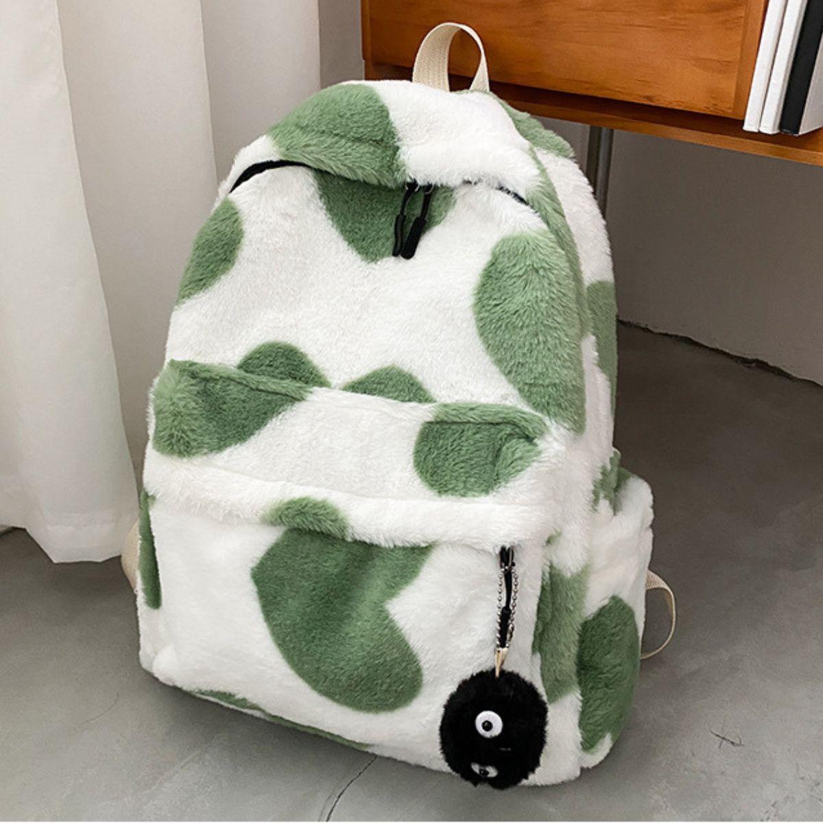 Fluffy Hartjes Rugzak