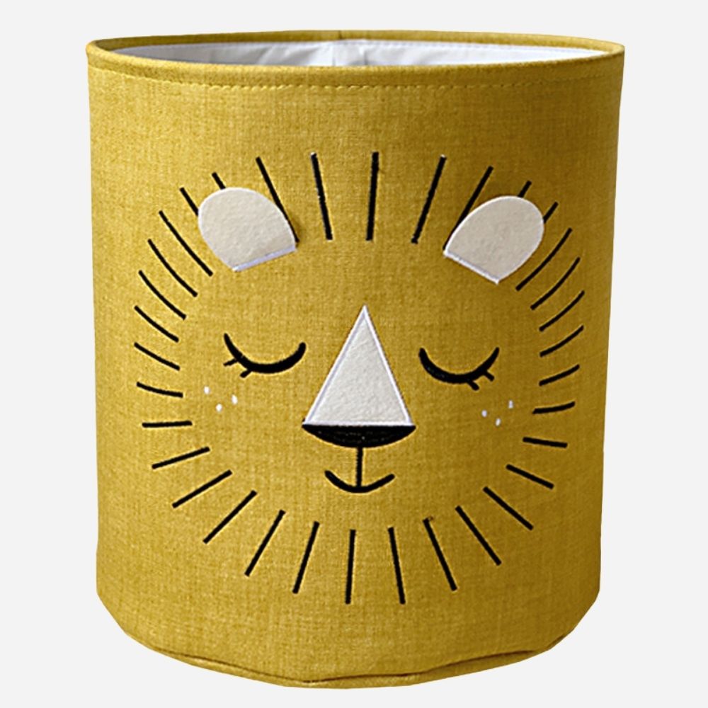 Dierenvriendjes Opbergmand Leeuw – 35x40 cm