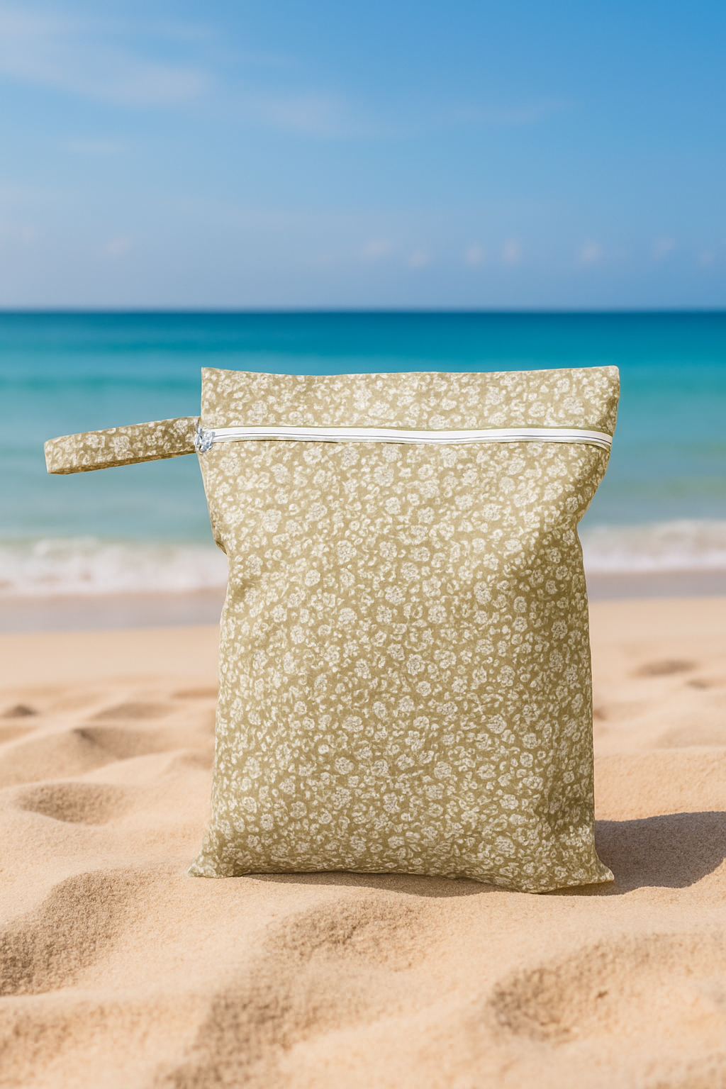 Waterdichte Wetbag Bloemenprint 36 x 26 cm