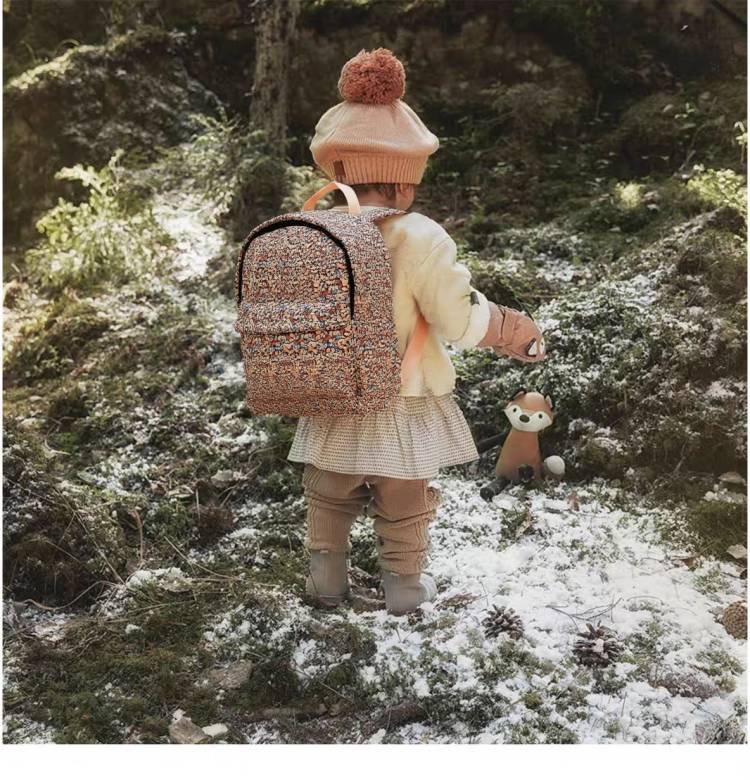 Little Explorers - Vintage Flower Rugzak